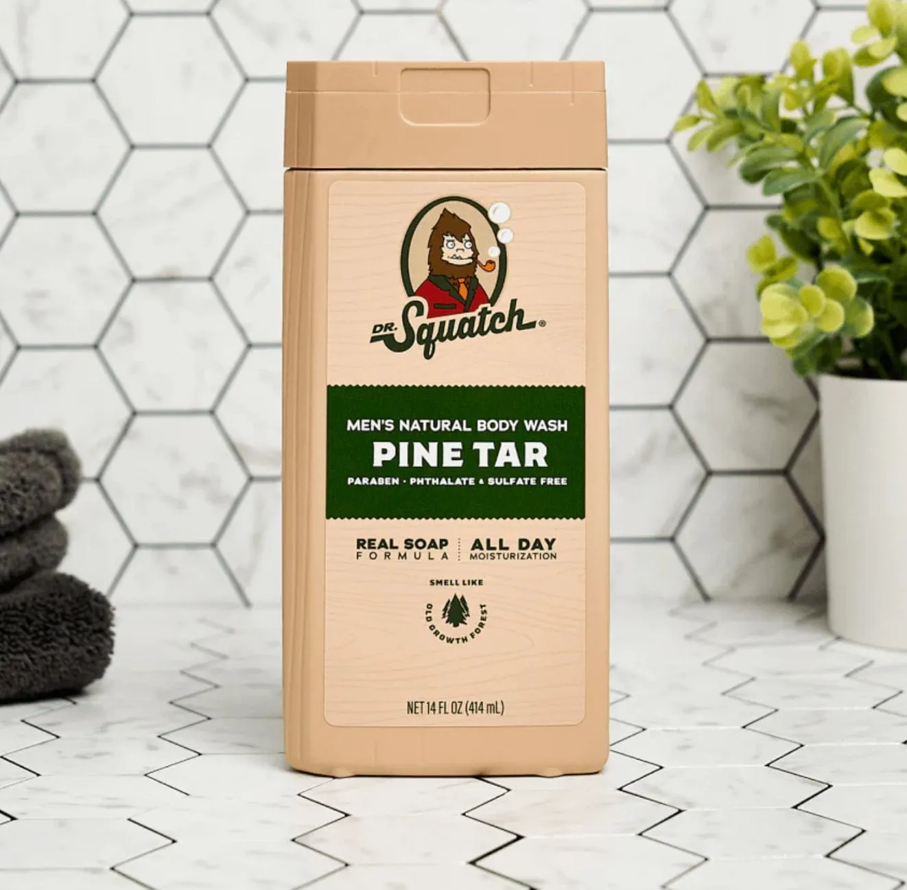 14 oz Body Wash - Pine Tar