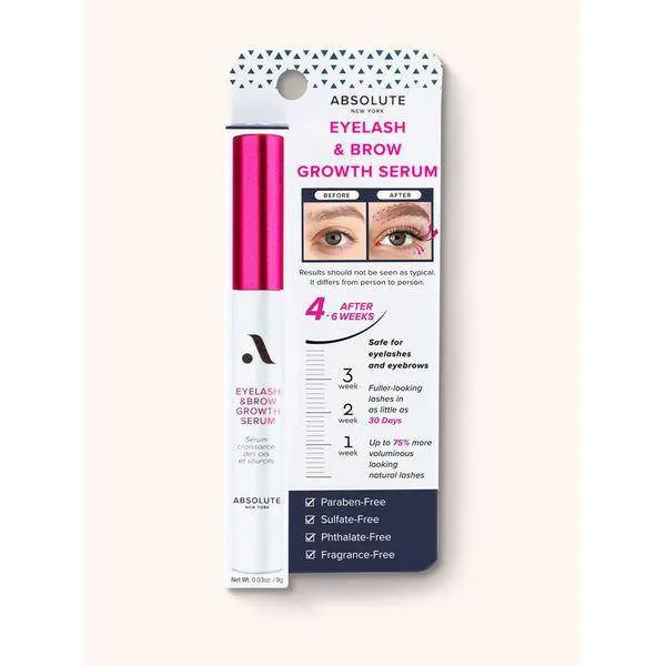 Absolute New York Eyelash & Brow Growth Serum