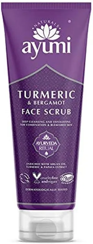 Ayumi Naturals Turmeric And Bergamot Face Scrub 125ml