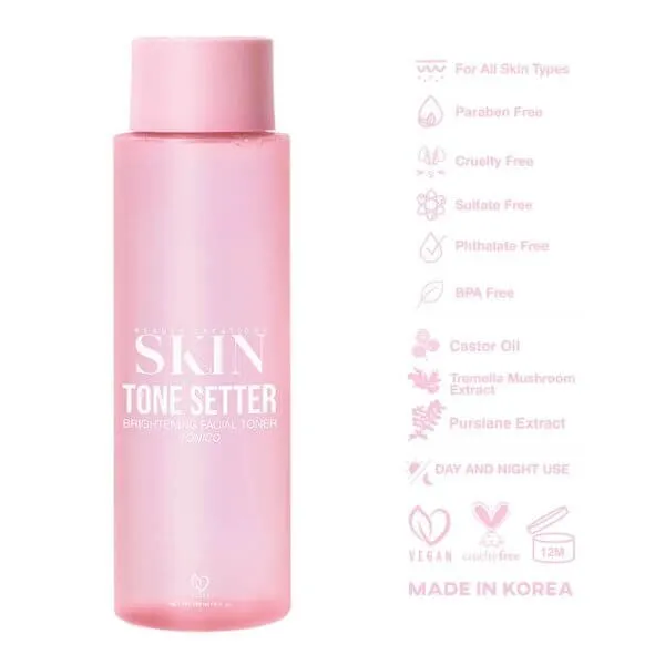 Beauty Creations Toner Setter Brightening Facial Toner