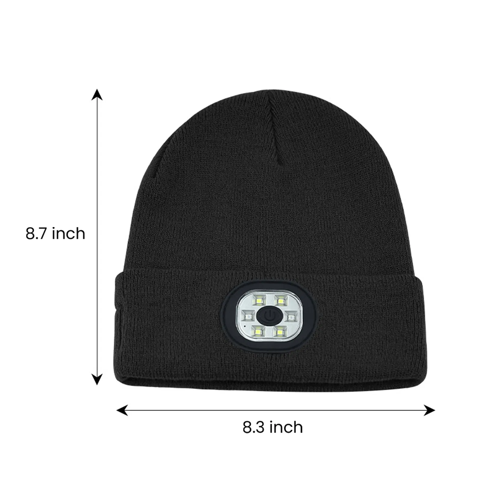 Bluetooth Music Led Beanie Hat with Light for Women Men Outdoor