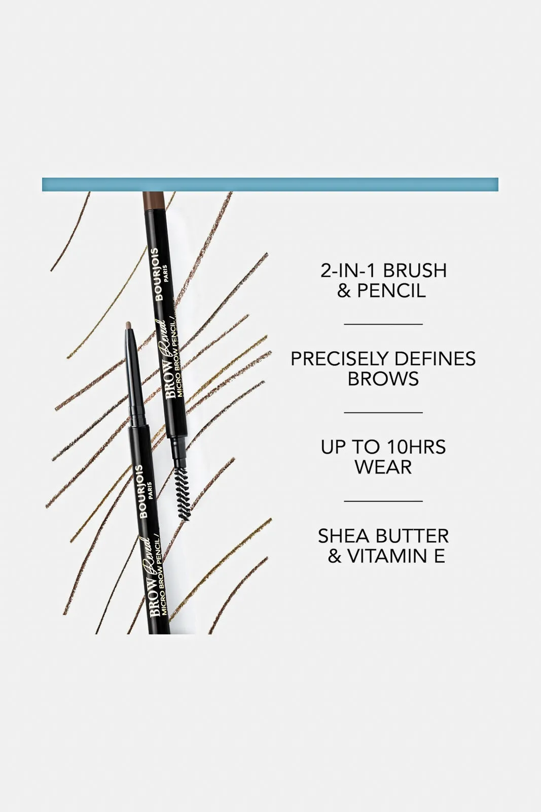 Bourjois Brow Reveal Pencil - Soft  Brown