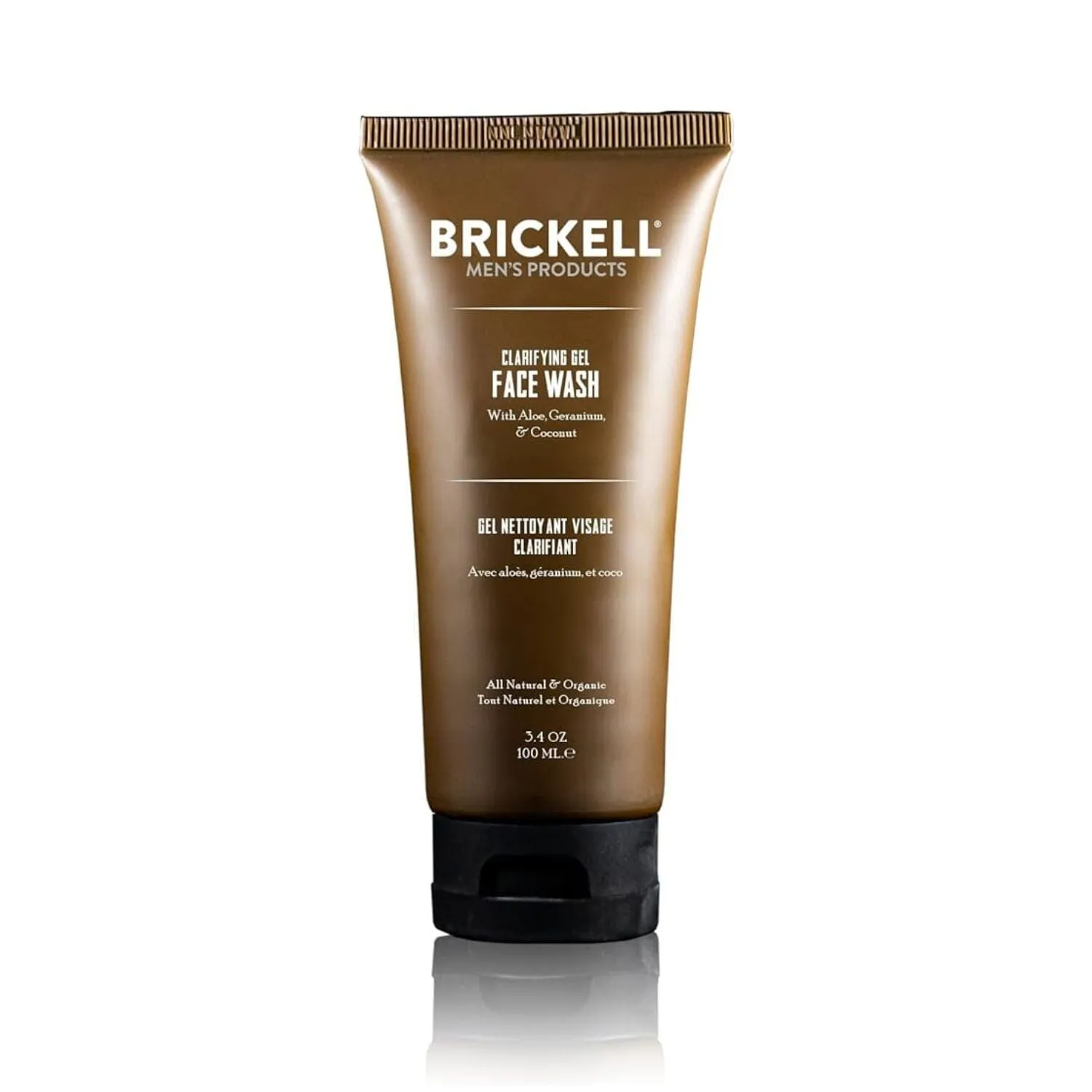 Brickell Clarifying Gel Face Wash (Options)