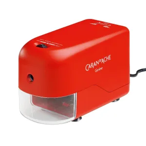 CARAN d'ACHE Electric Pencil Sharpener, Red