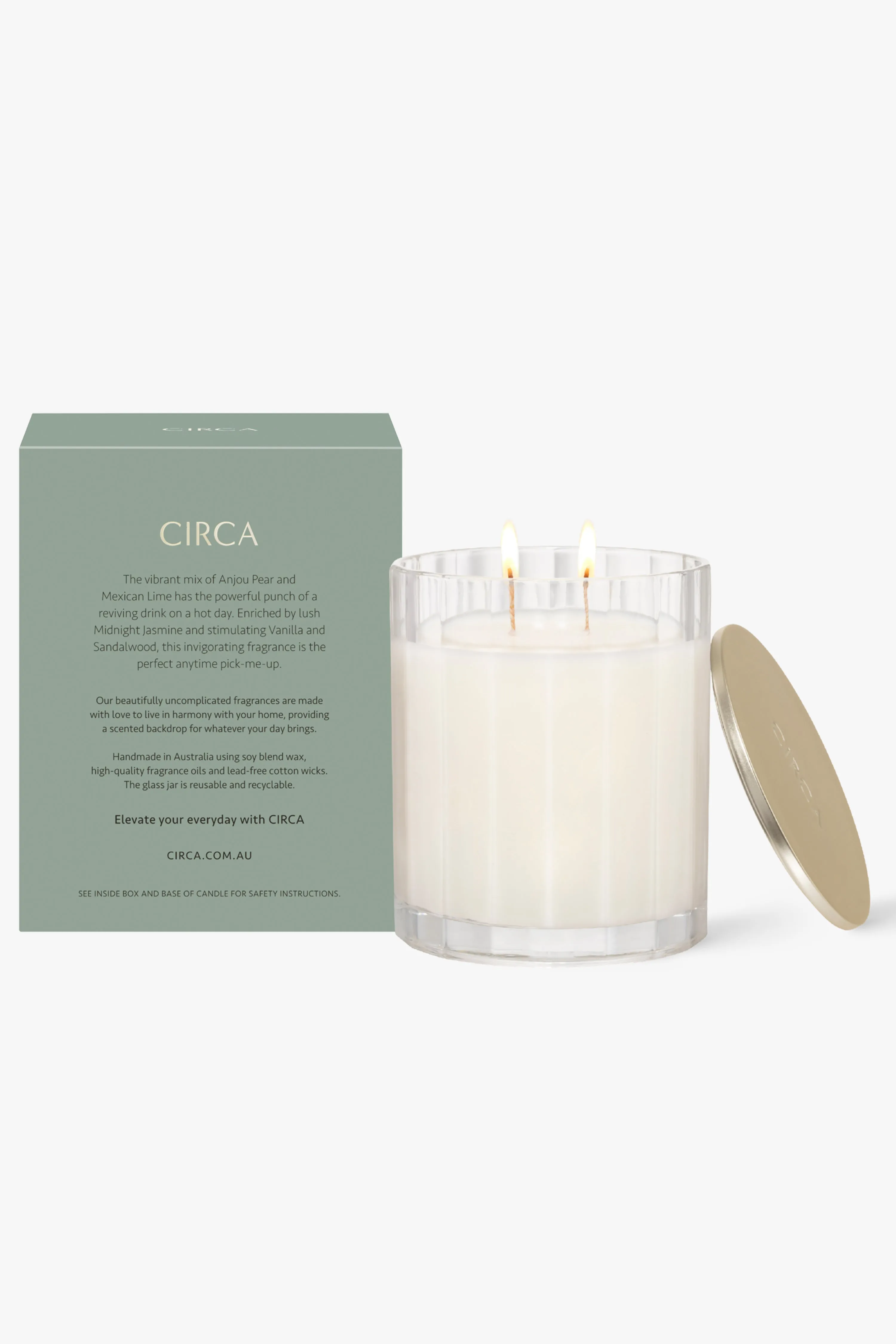 CH Pear   Lime Candle 350g