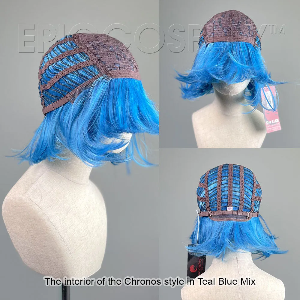 Chronos - Blue Black Fusion Wig