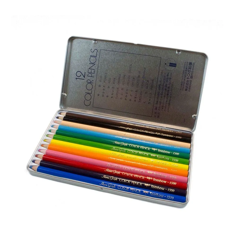 Colored Pencils, Set of 12