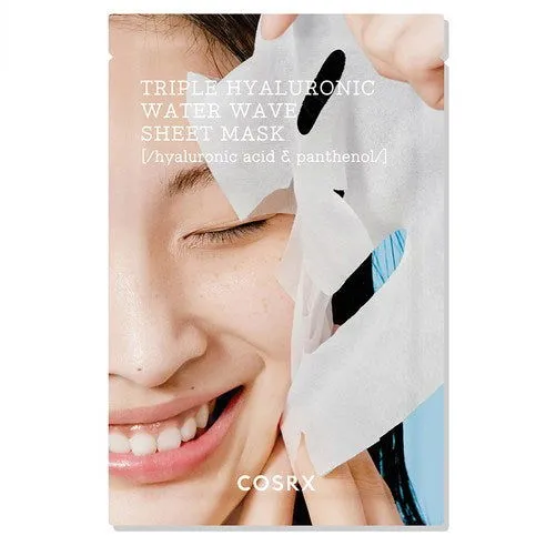 COSRX Hydrium Triple Hyaluronic Water Wave Sheet Mask (10 Sheets)