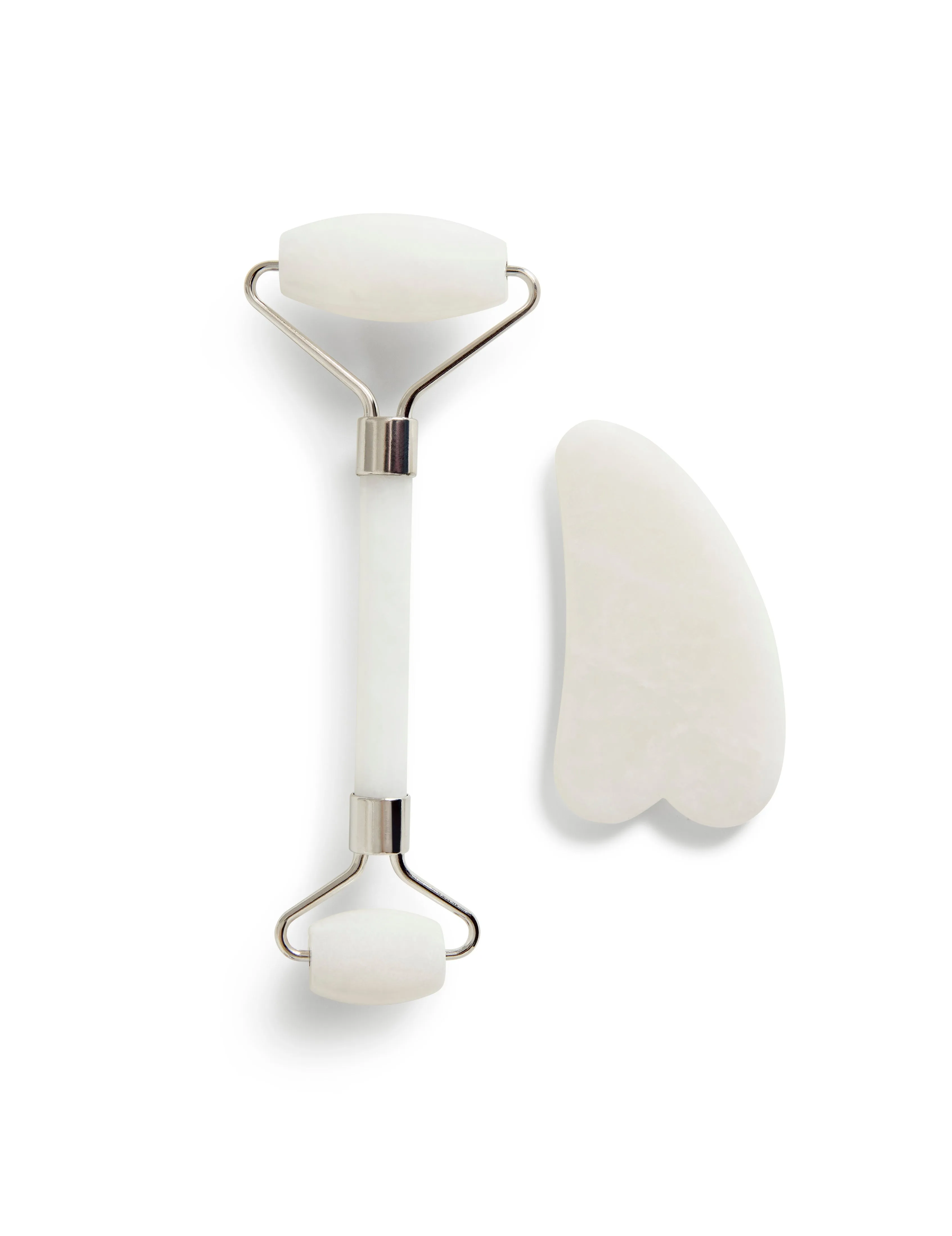 Crystal Roller & Gua Sha Set