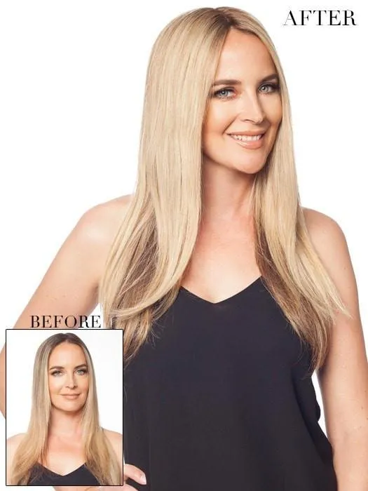 easiPart HH 18" | Remy Human Hair Topper (Mono Top)