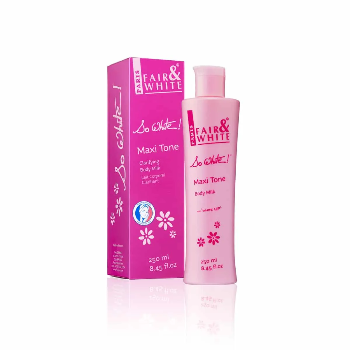 F & W Maxi Tone Clarifying Body Milk - 250ml