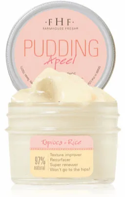 Face Mask-Pudding Apeel Tapioca   Rice Active Fruit Glycolic Face Mask