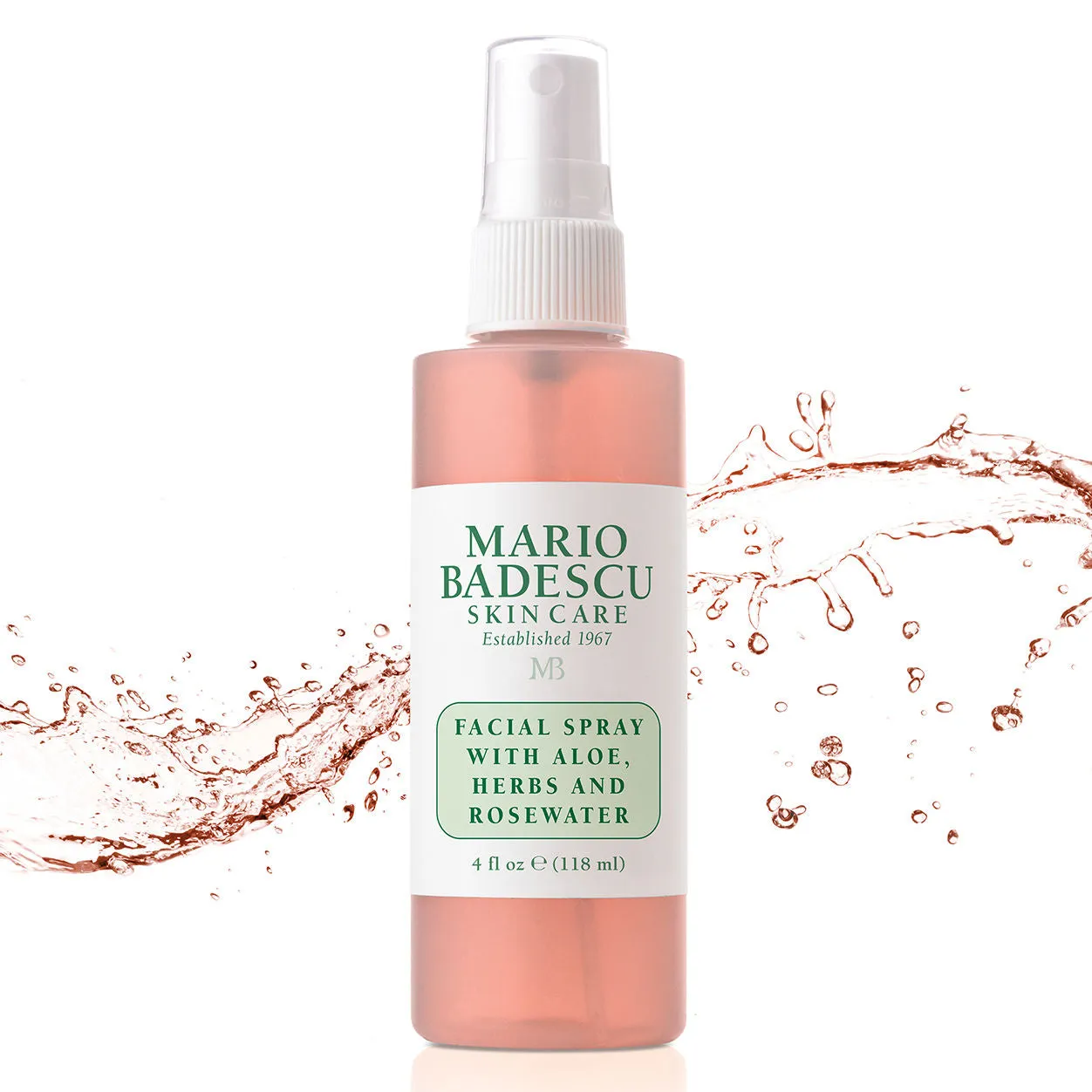 Facial Spray With Aloe, Herbs and Rosewater