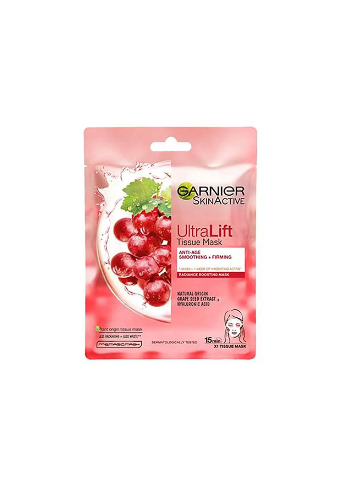 Garnierultra Lift Anti-Ageing Soothing   Firming Tissue Mask