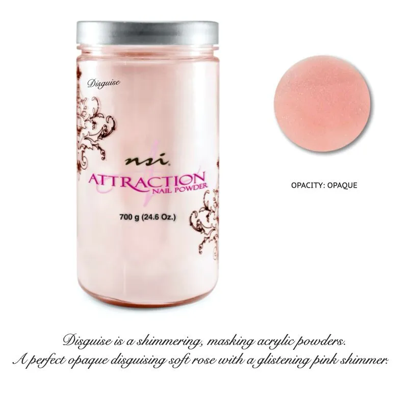 Glistening Pink Acrylic Powders