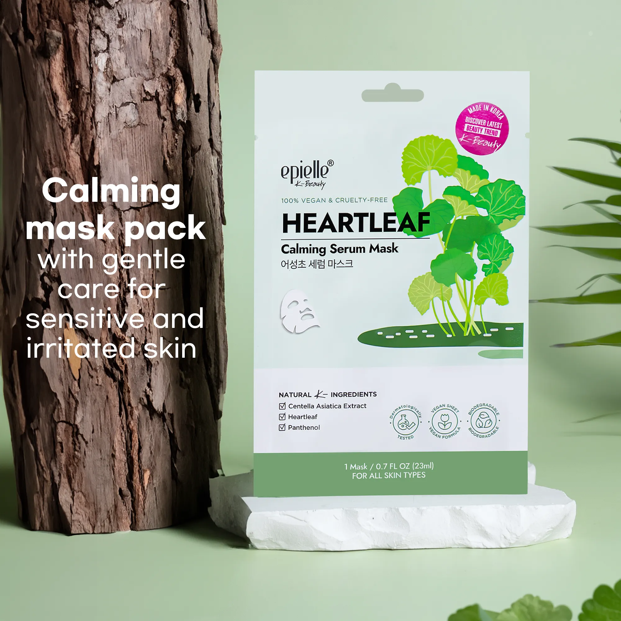 Heartleaf Calming Sheet Mask | 5pk