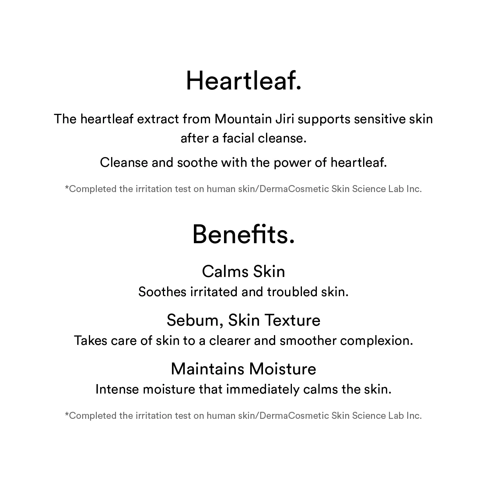 Heartleaf oil-wash