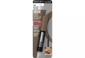 MAYBELLINE - Brow Fast Sculpt Eyebrow Gel Mascara Soft Brown 255 - 0.09 fl oz (2.75 ml)