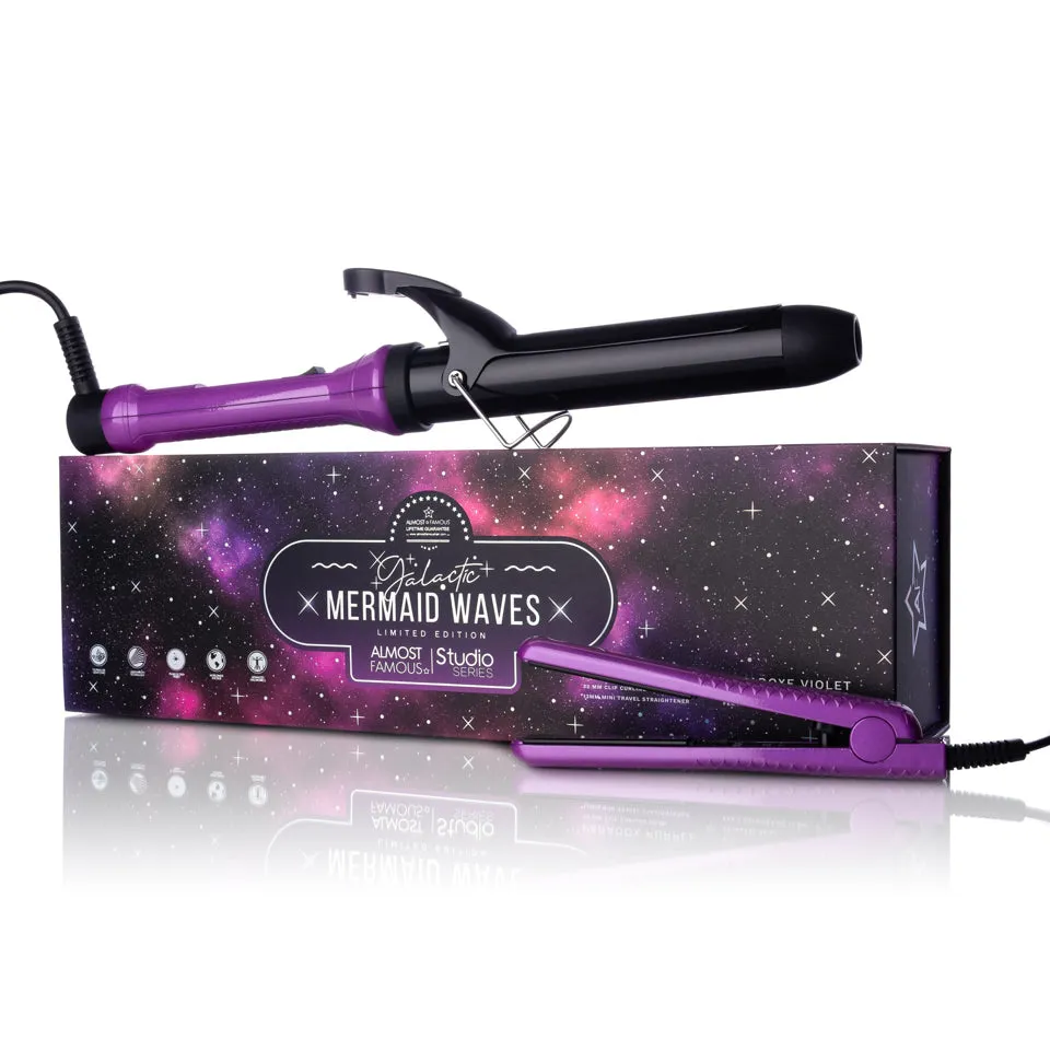 Mermaid Waves 2-Piece Set with Curling Wand & Mini ToGo