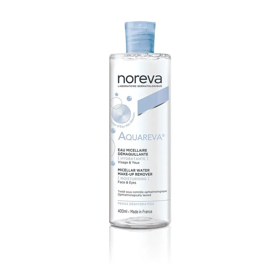 Micellar Cleansing Water 400ml Aquareva Face & Eyes Dehydrated Skin Noreva