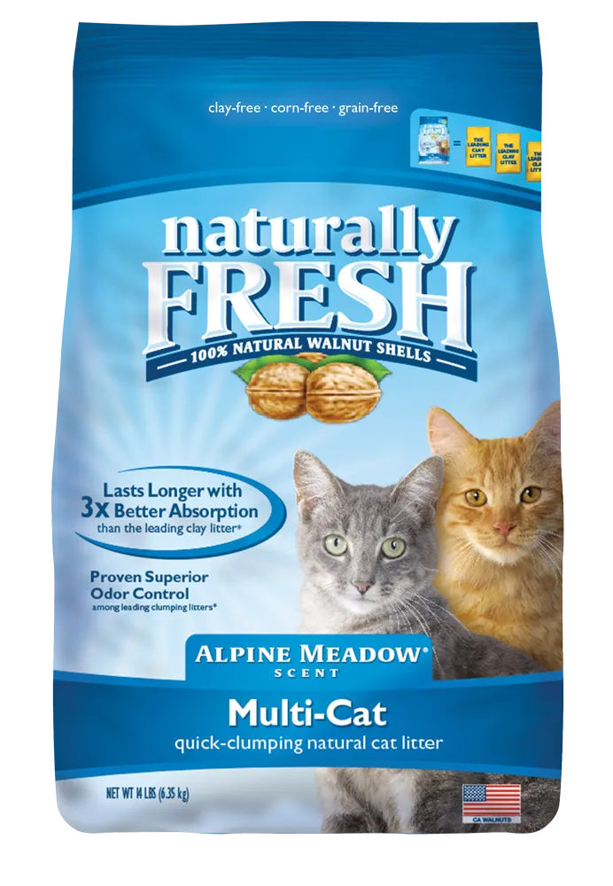 Naturally Fresh Alpine Meadow Scent Clumping Litter