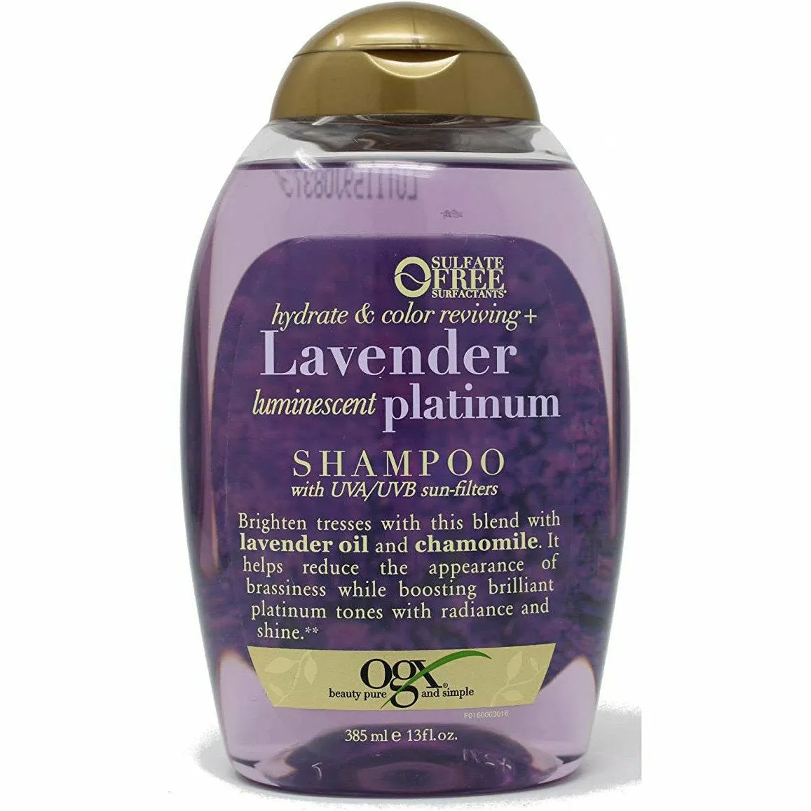 OGX: Lavender Platinum Shampoo 13oz