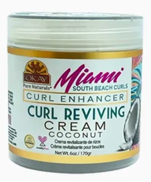 Okay  Miami Curl Enhancer Coconut Curl Reviving Cream