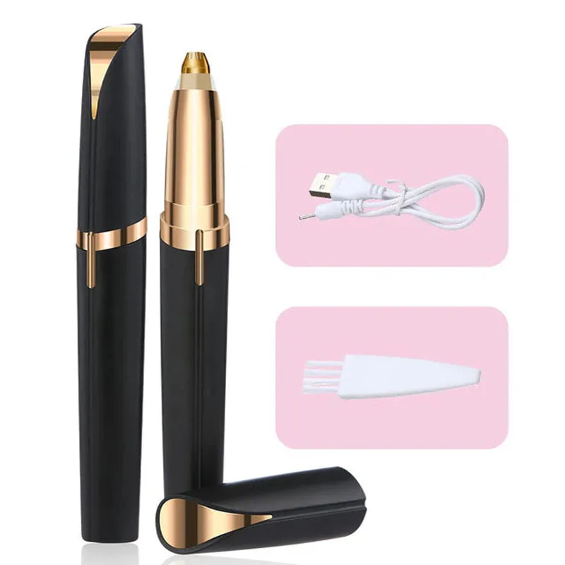 Professional Product Title: Women's Electric Eyebrow Trimmer - Precision Eyebrow Shaper and Hair Remover for Effortless Grooming