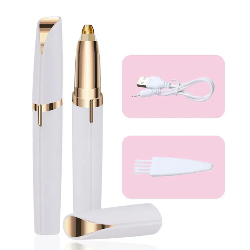 Professional Product Title: Women's Electric Eyebrow Trimmer - Precision Eyebrow Shaper and Hair Remover for Effortless Grooming