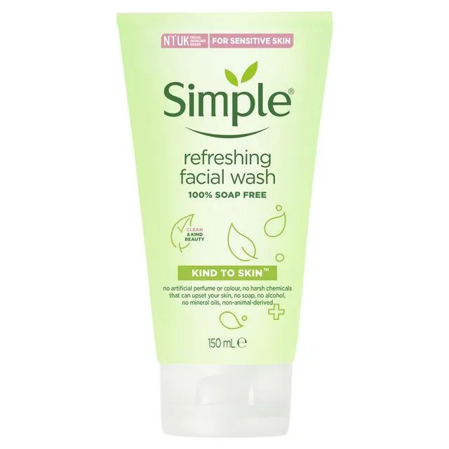 Simple Refreshing Facial Wash 150Ml