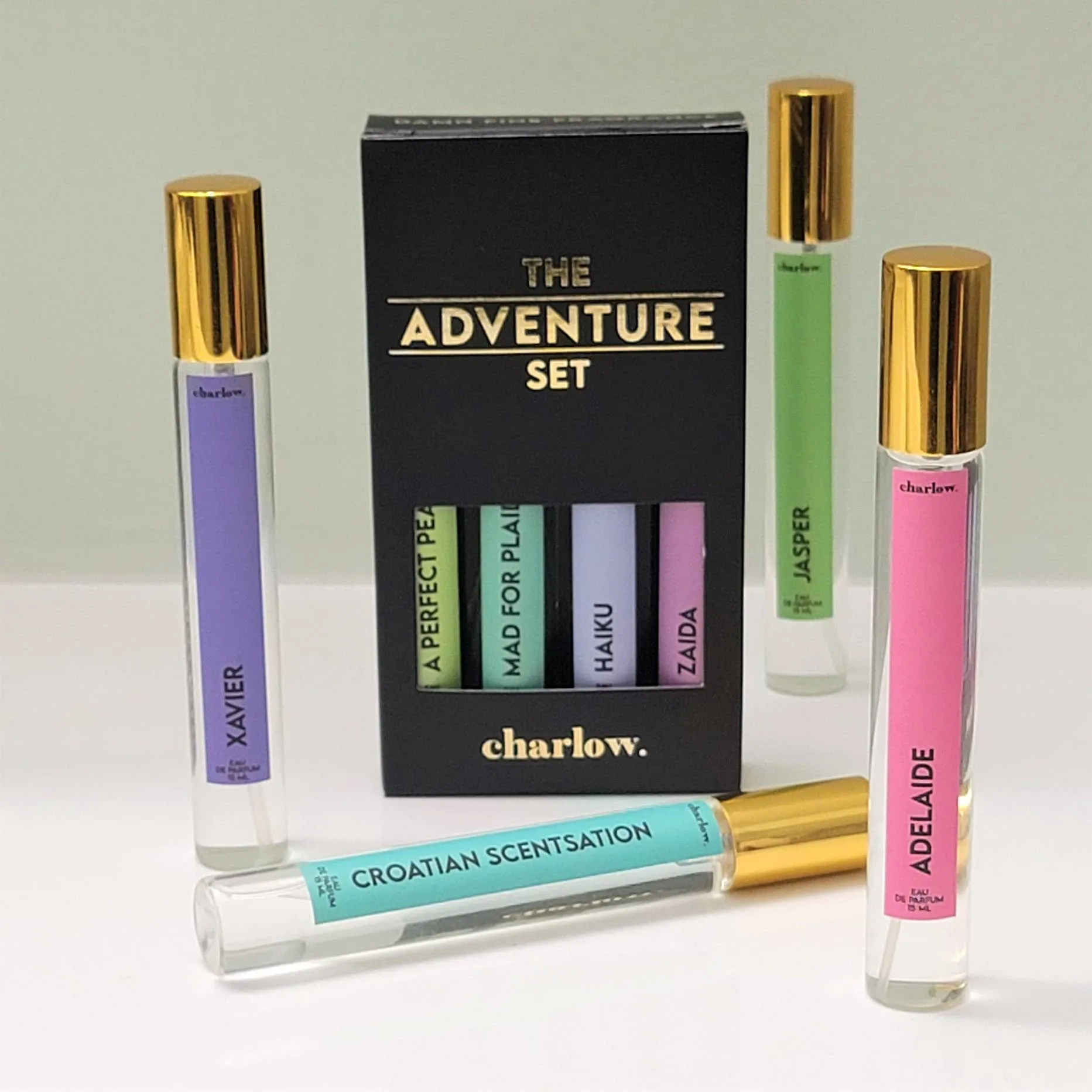 The Perfume Adventure Set - 4 15mL Travel Perfumes