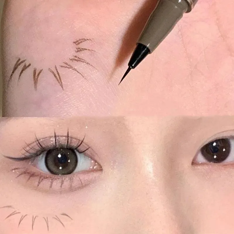 Waterproof Ultra Thin Eyebrow Pen for Precise, Long-lasting Definition