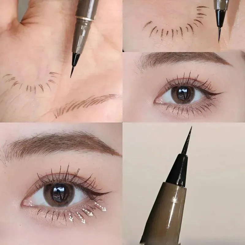 Waterproof Ultra Thin Eyebrow Pen for Precise, Long-lasting Definition